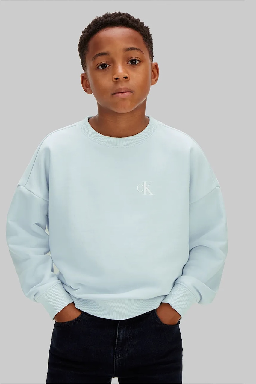 Calvin Klein Jeans μπλούζα παιδική με βαμβάκι