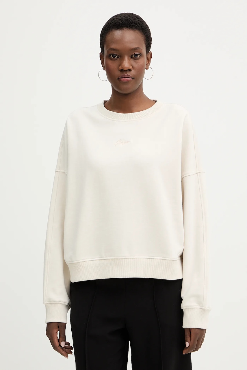 Βαμβακερή μπλούζα BOSS Orange C Ever