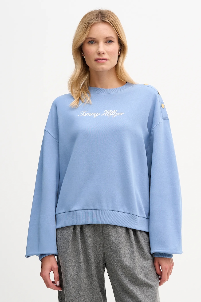 Βαμβακερή μπλούζα Tommy Hilfiger