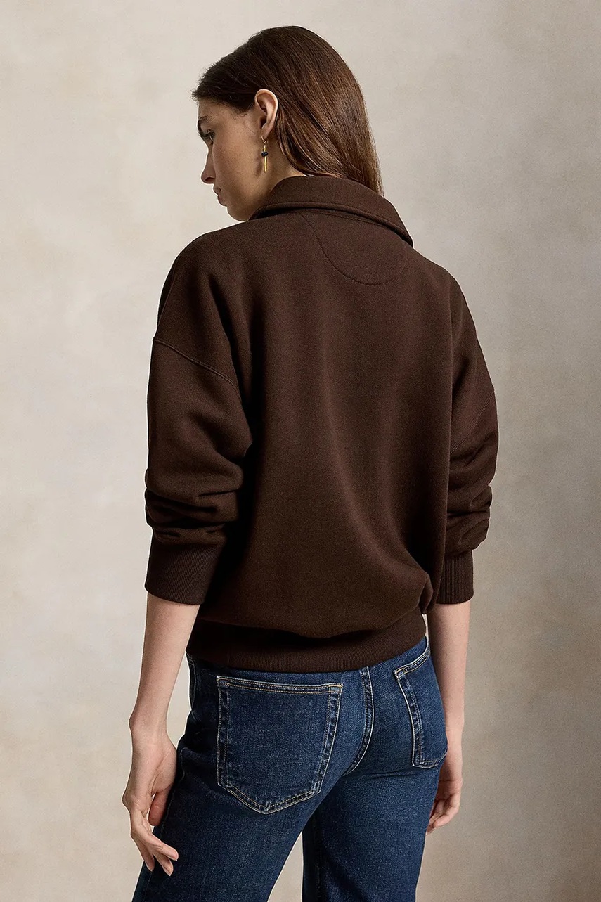 Polo Ralph Lauren  суичър дамски с памук