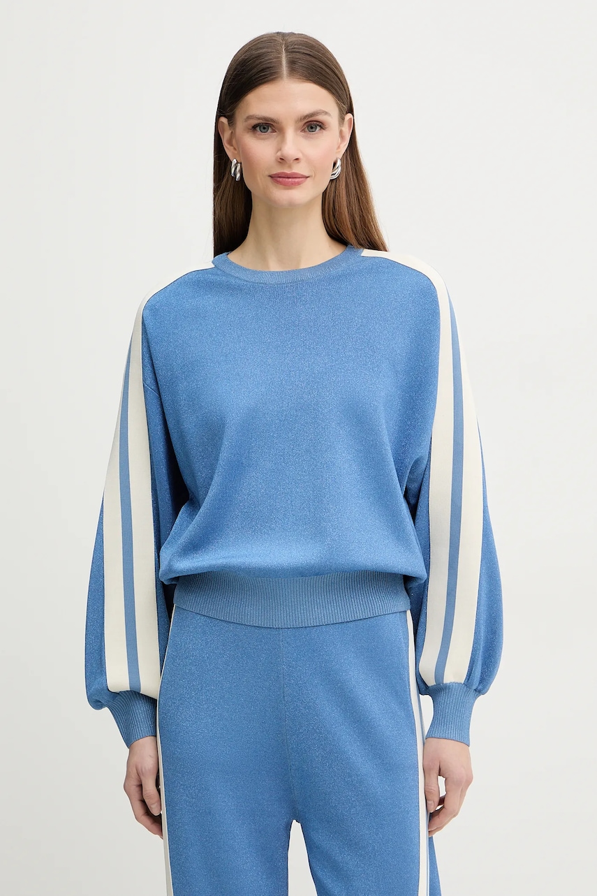 Γυναικεία πουλόβερ χωρίς φερμουάρ pinko σε μπλε