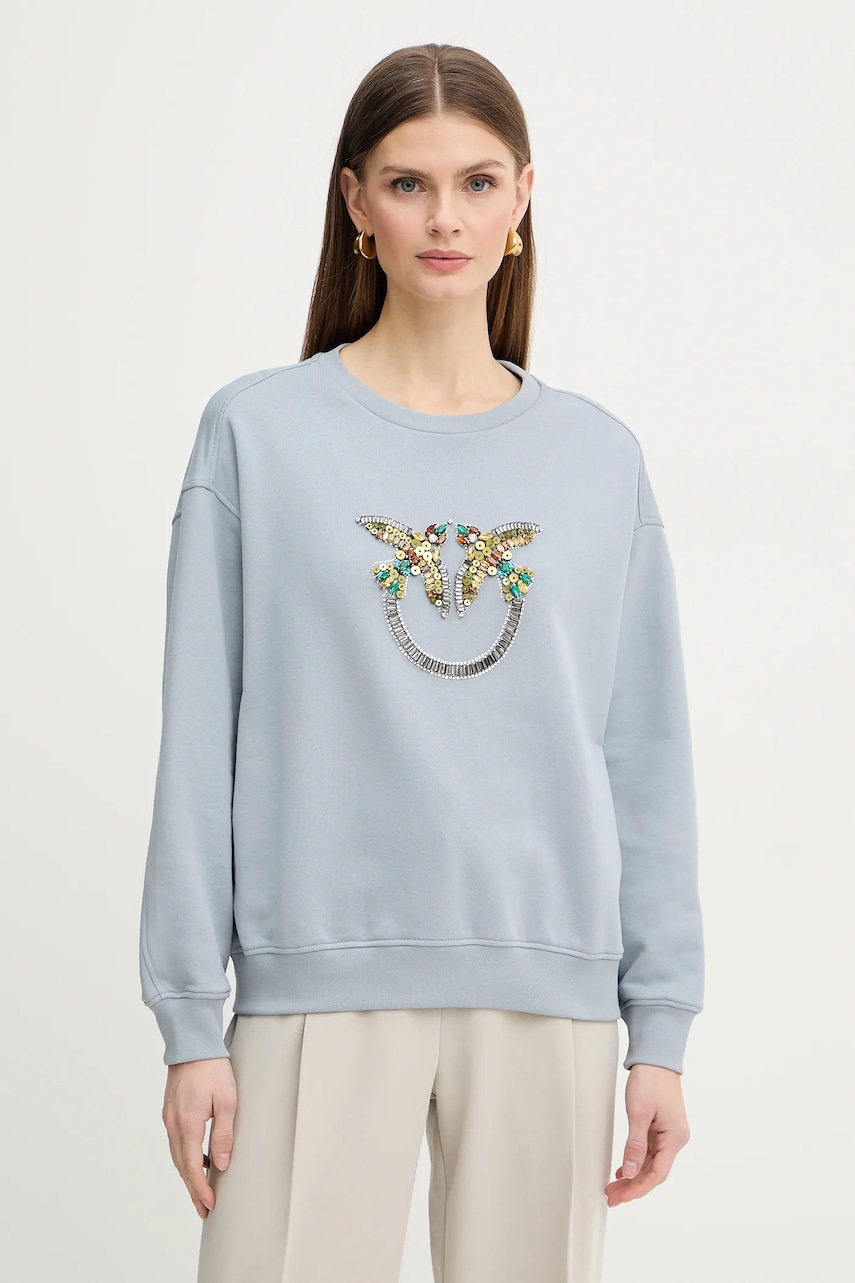 Γυναικεία φούτερ & hoodies pinko σε μπλε