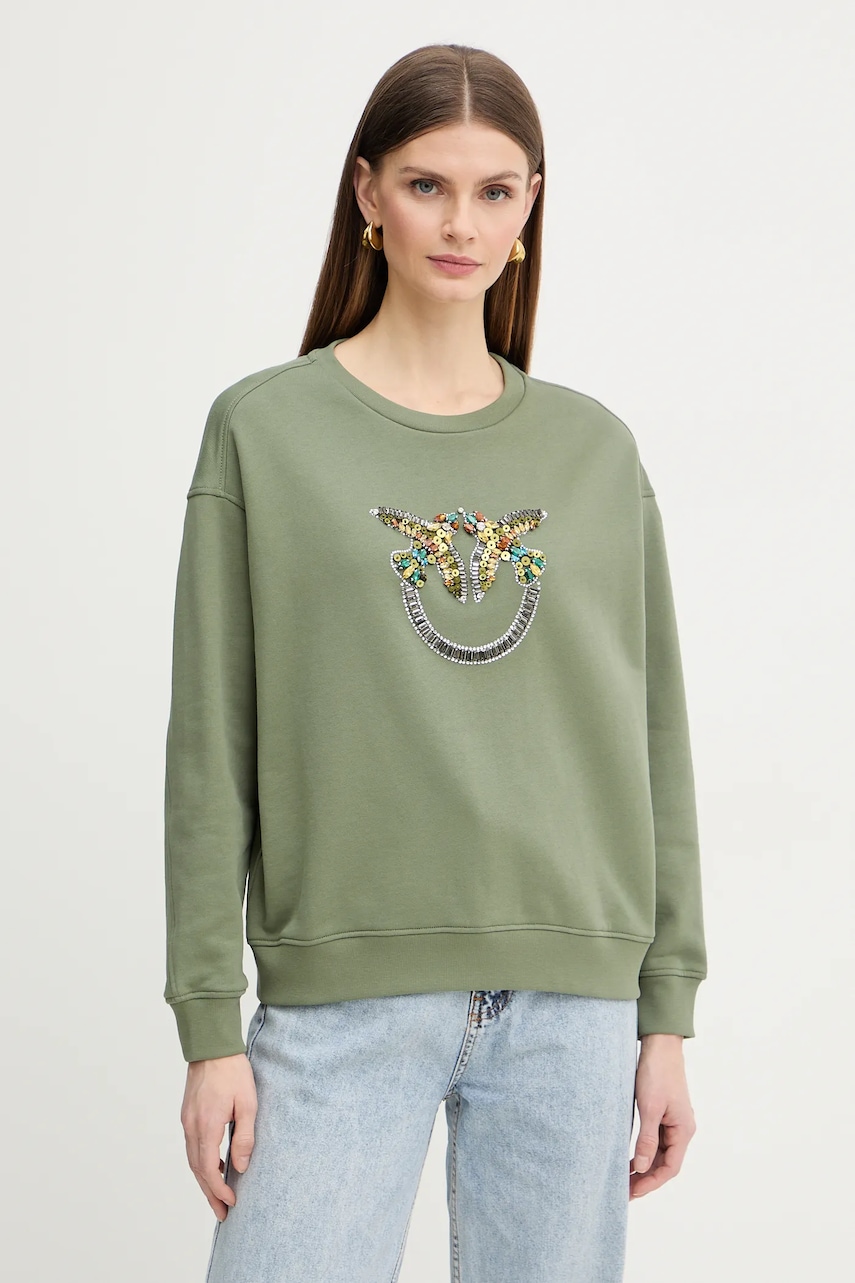 Γυναικεία φούτερ & hoodies pinko σε πρασινο