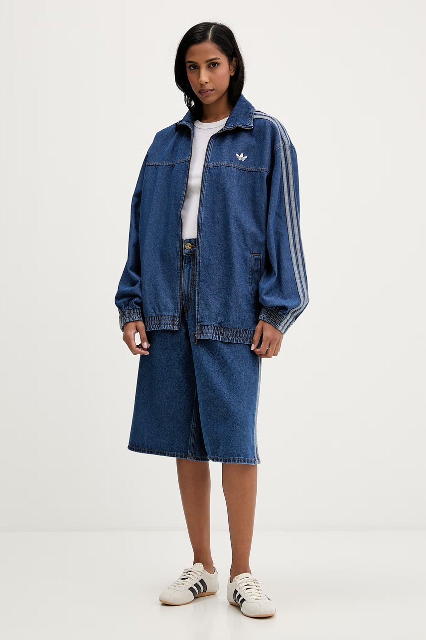 adidas Originals bunda dámská džínová Firebird