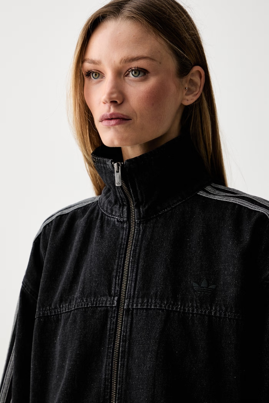 adidas Originals džínsová bunda dámska rifľová Firebird