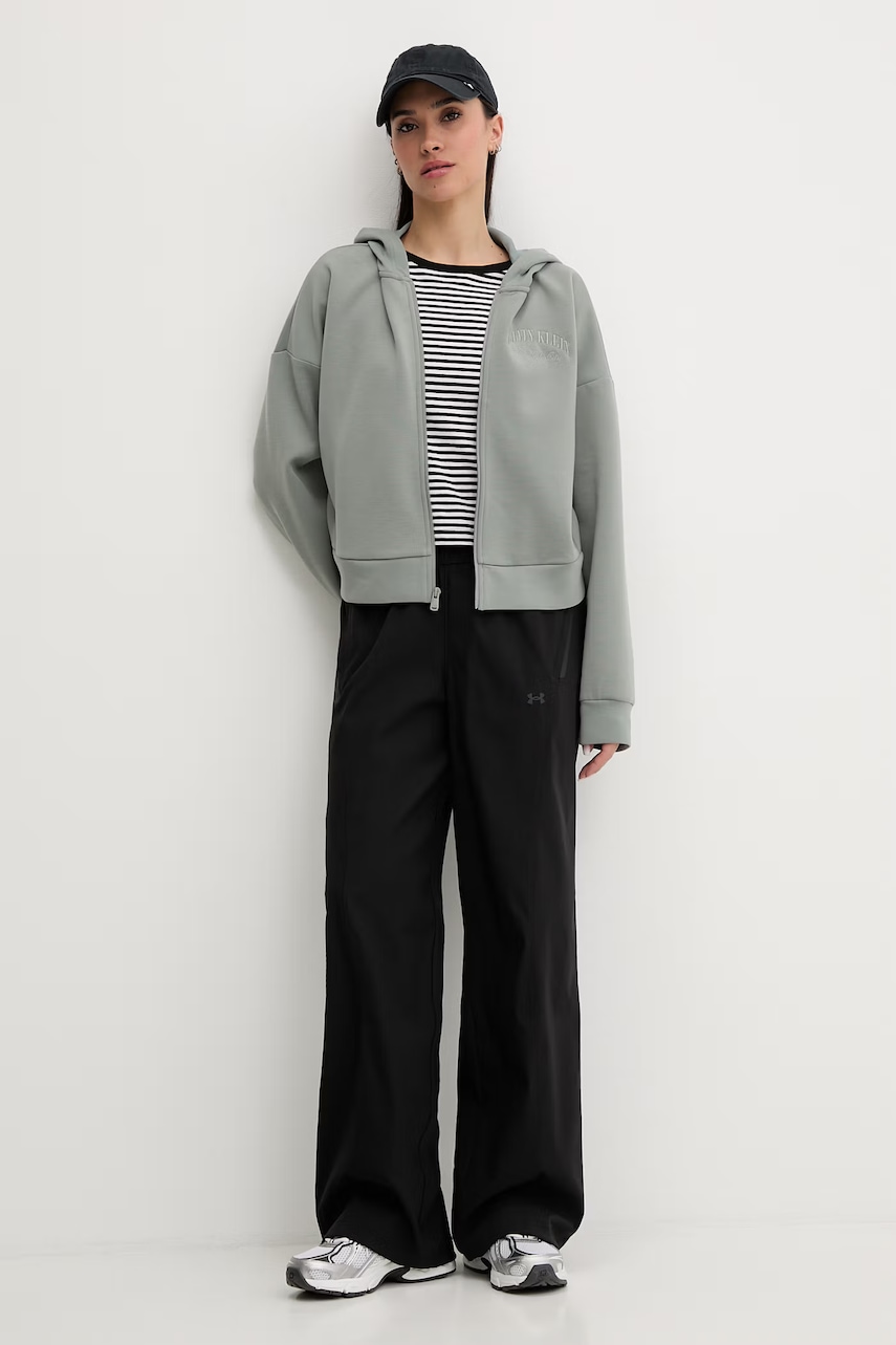 Calvin Klein Performance rozepínací mikina s kapucí dámská