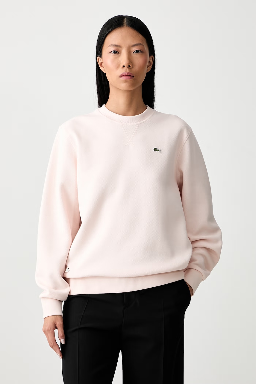 Lacoste hanorac pentru femei cu bumbac