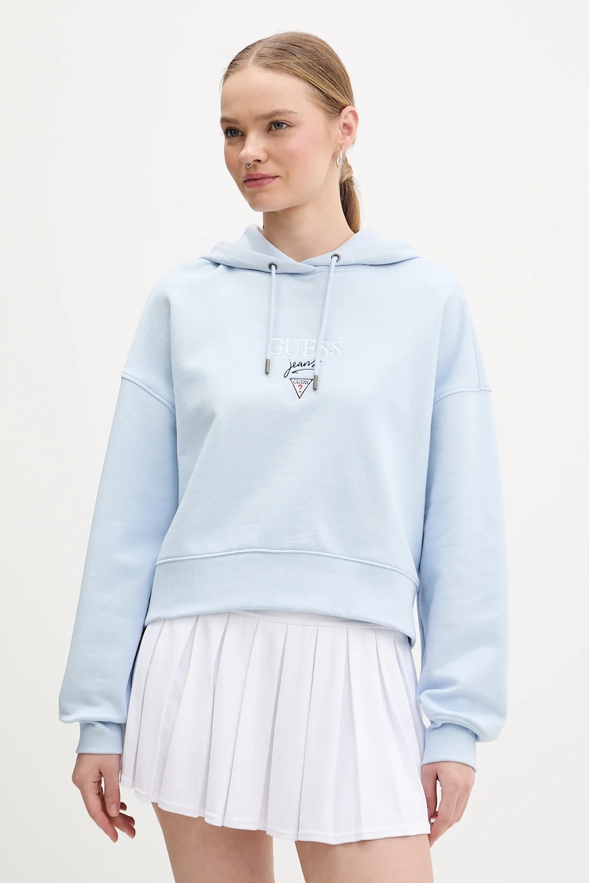 Βαμβακερή μπλούζα Guess Jeans