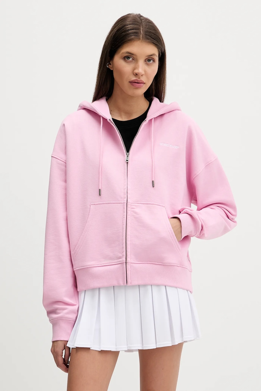 Guess Jeans hanorac de bumbac