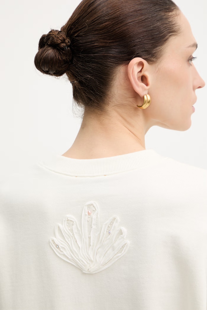 Bavlněná mikina Forte Forte (obrázek 5)