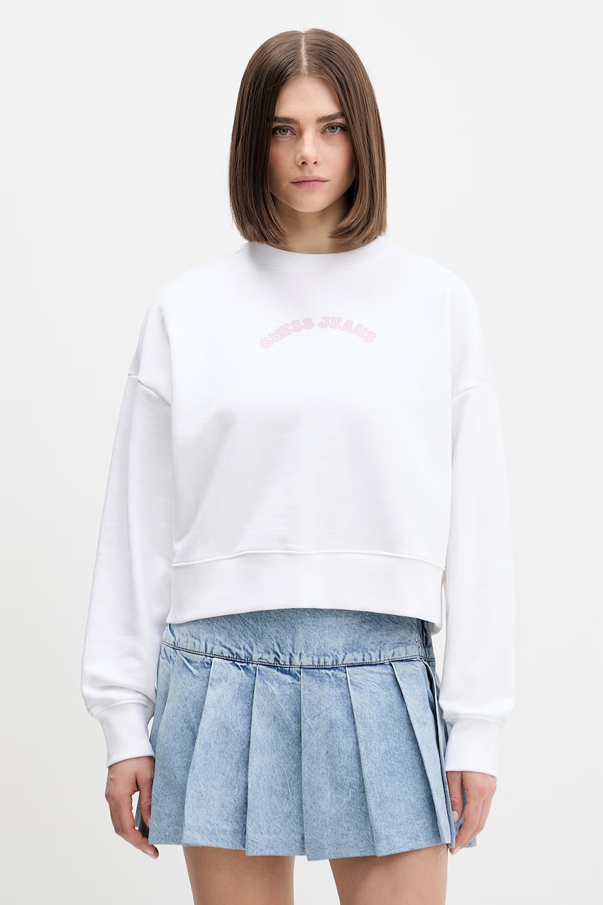 Guess Jeans Μπλούζα Γυναικεία Βαμβακερή