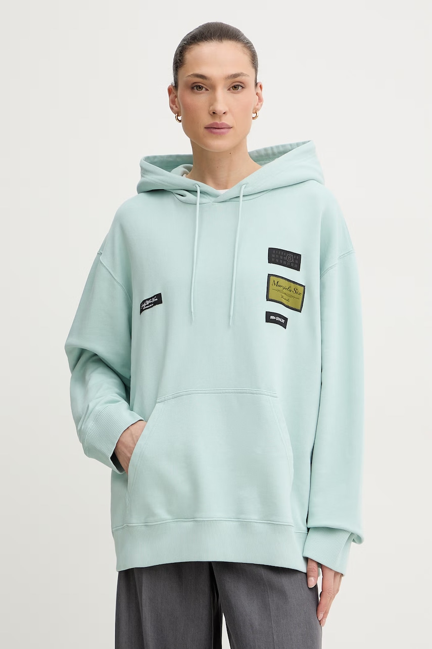 Βαμβακερή μπλούζα MM6 Maison Margiela