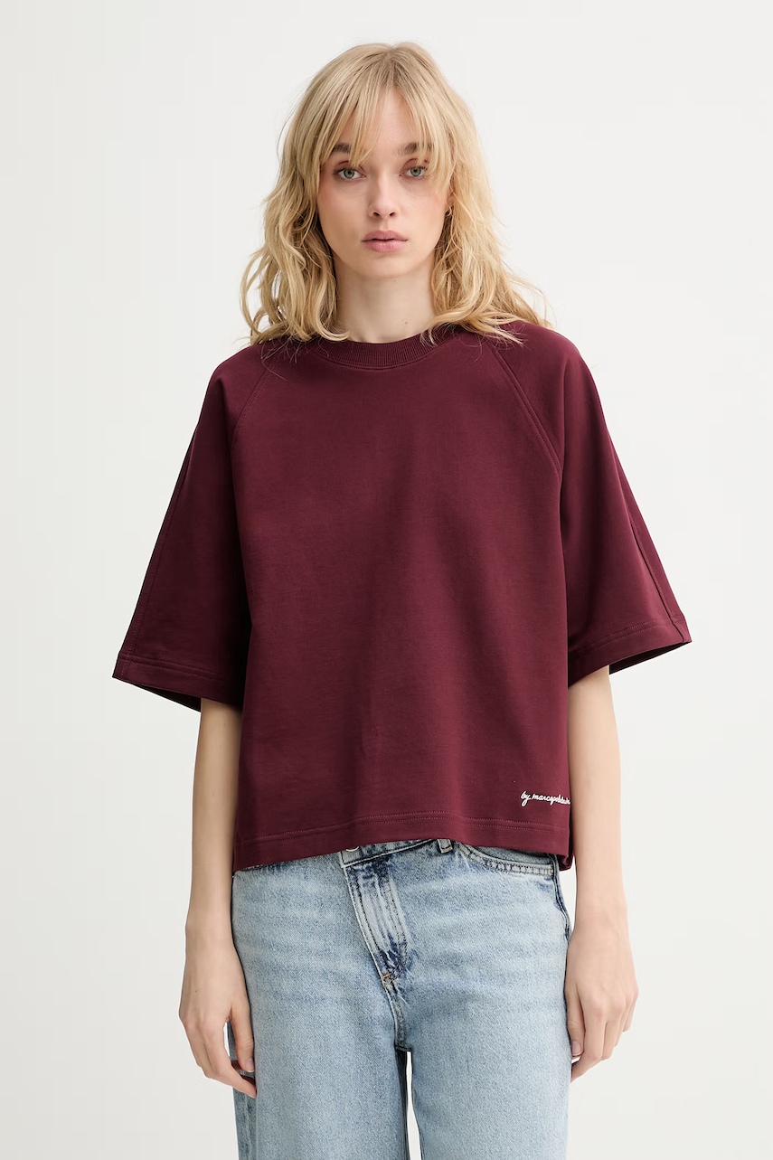 Marc O'Polo t-shirt basic γυναικείο βαμβακερό