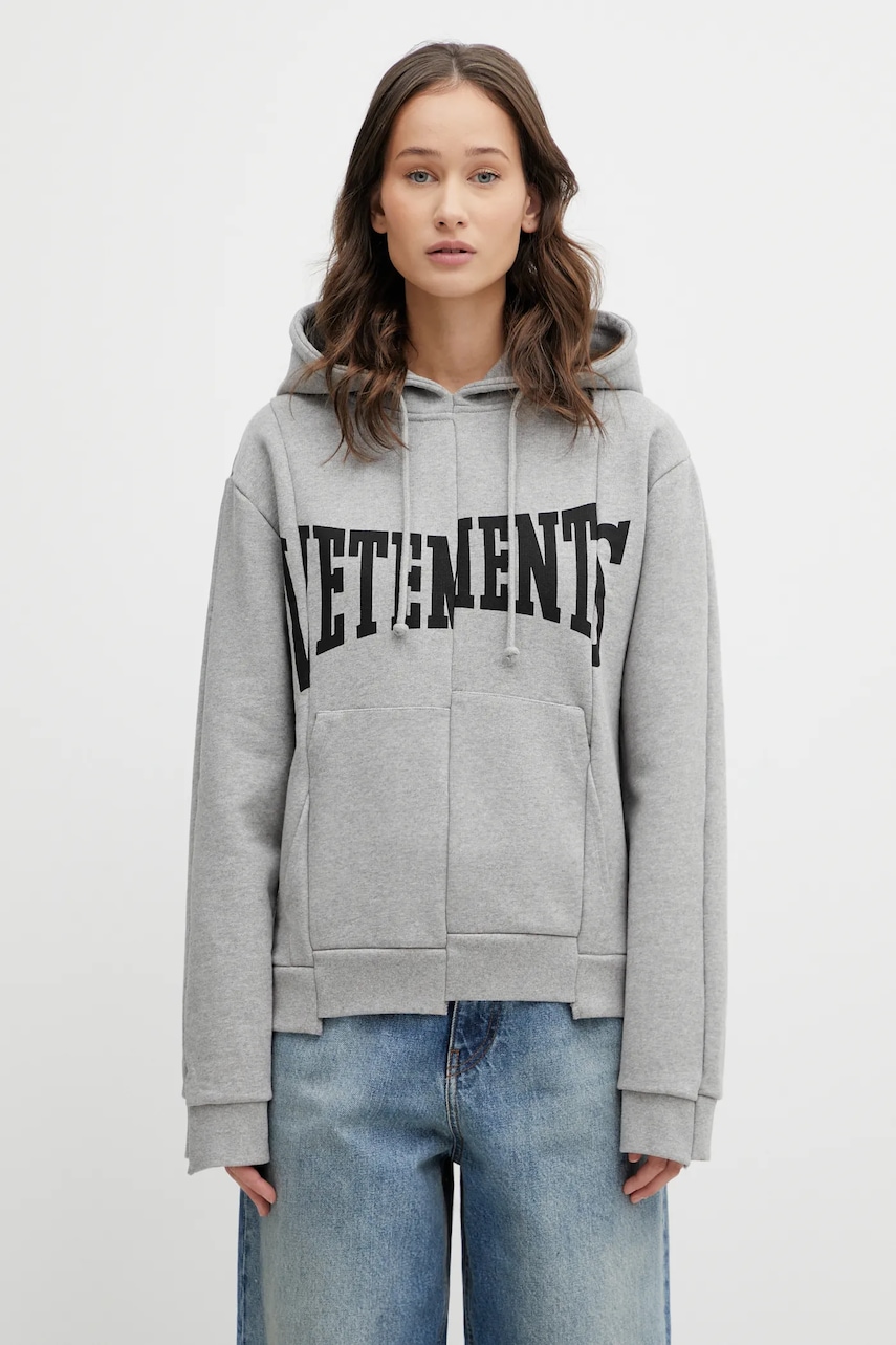 VETEMENTS bluza Cut-up Logo