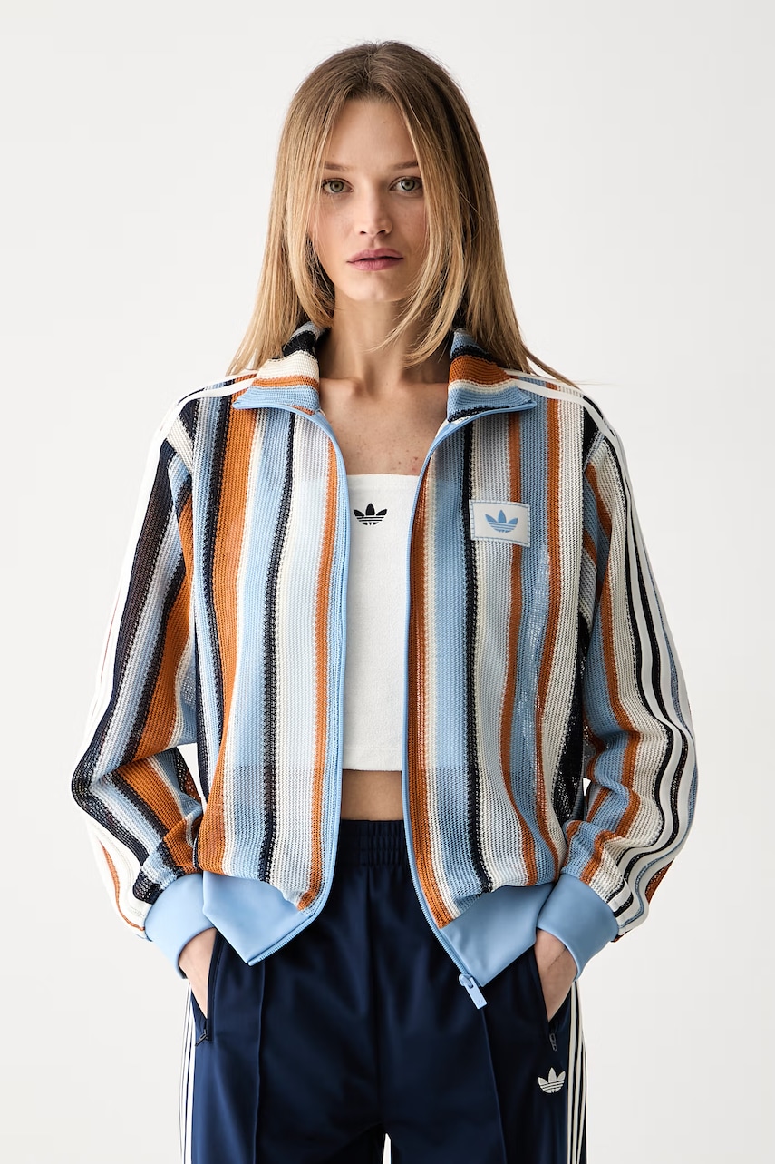 adidas Originals hanorac cu fermoar pentru femei
