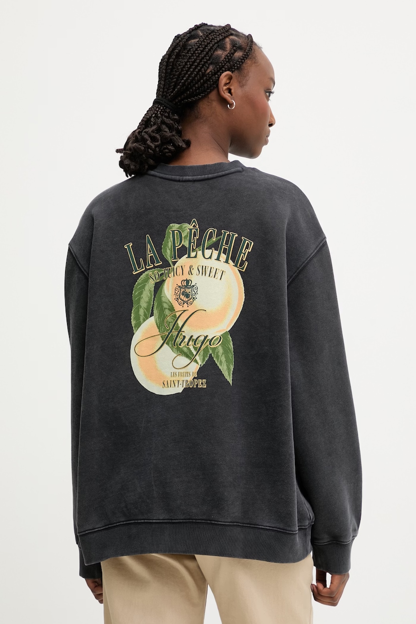 HUGO hanorac pentru femei, din bumbac Classic crew_8