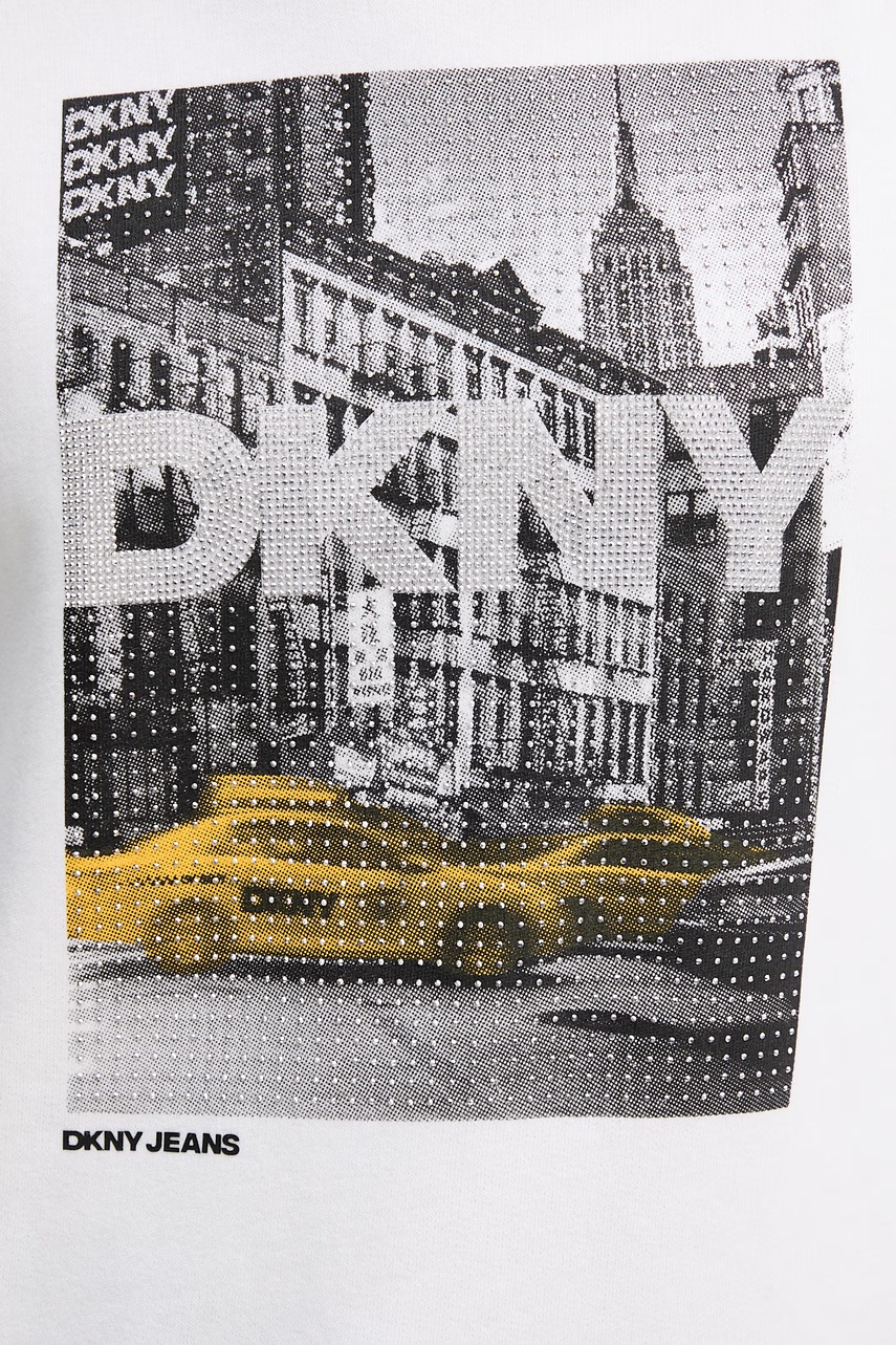 Bavlněná mikina Dkny (obrázek 5)