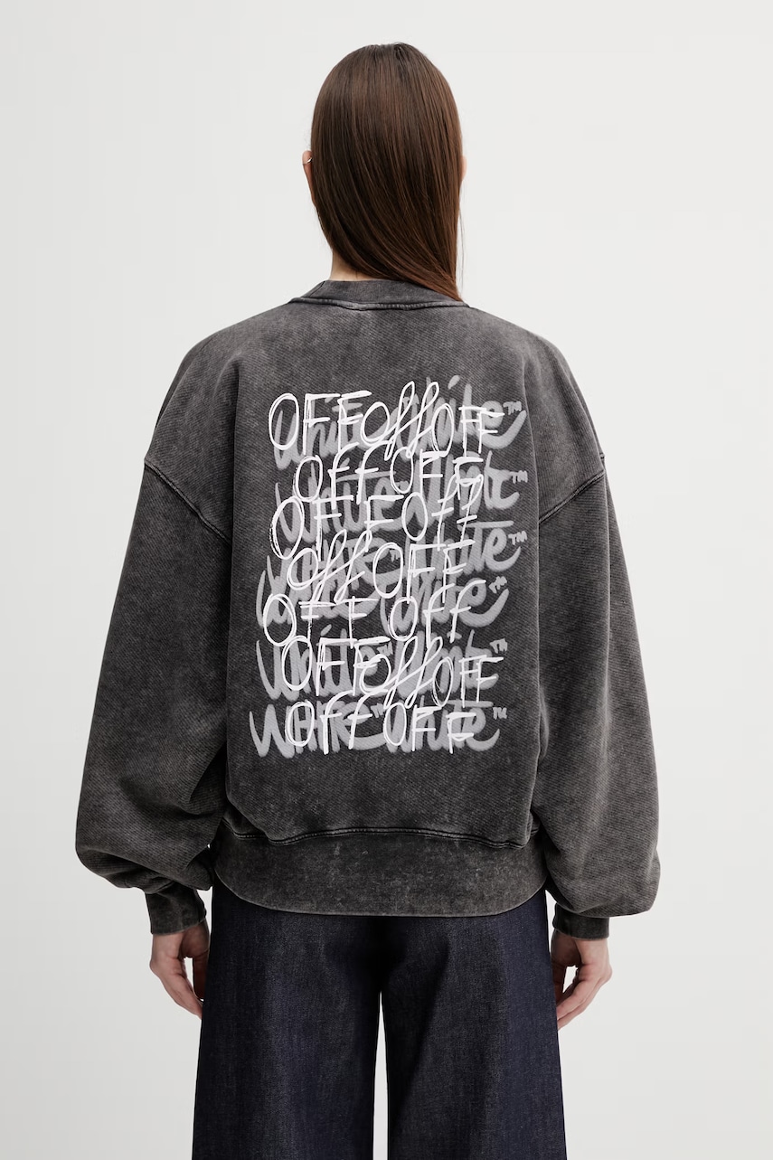 Off-White bluza bawełniana Off Marker