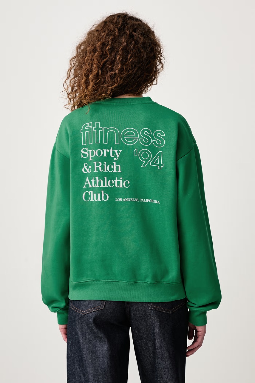 Sporty & Rich  Fitness 94 bluza bawełniana damska
