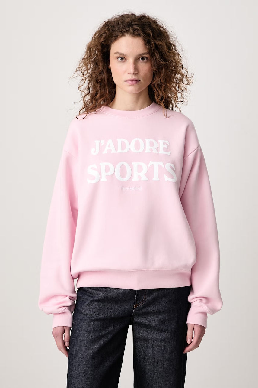 Sporty & Rich  Jadore hanorac din bumbac pentru femei