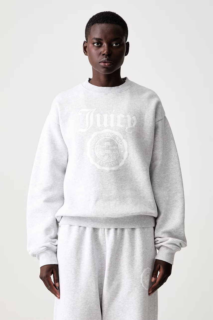 Sporty & Rich x Juicy Couture bluza bawełniana damska