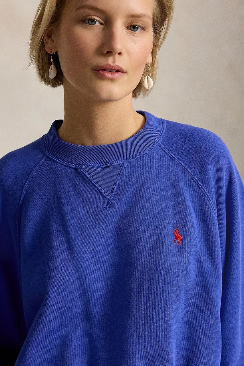 Polo Ralph Lauren Polo Ralph Lauren μπλούζα γυναικεία με βαμβάκι - 4