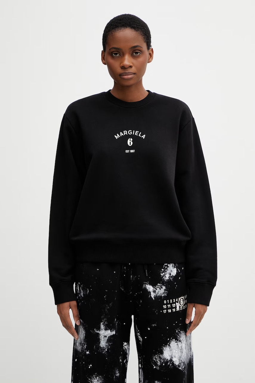 MM6 Maison Margiela hanorac pentru femei, din bumbac