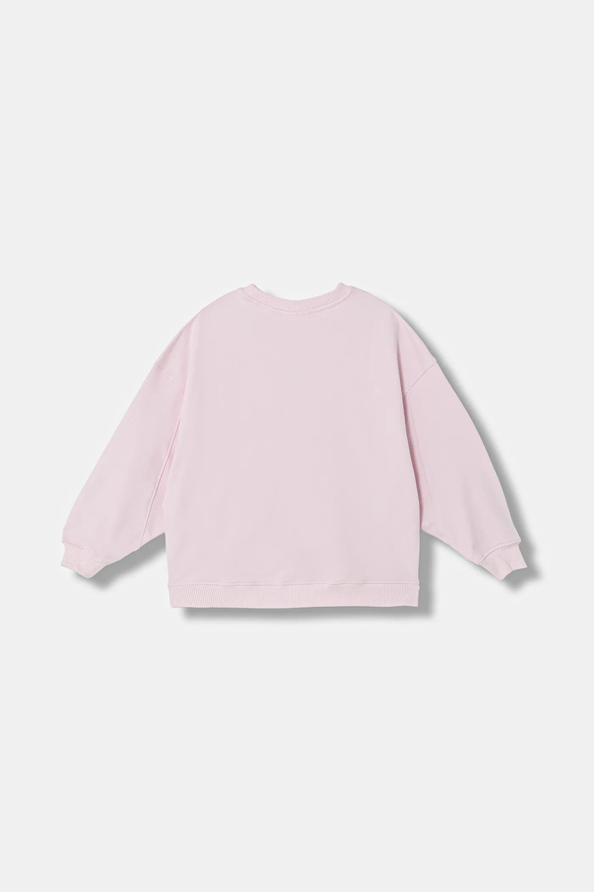 Детская кофта Calvin Klein Jeans цвет розовый с принтом IG0IG03066 Детская кофта Calvin Klein Jeans цвет розовый с принтом IG0IG03066