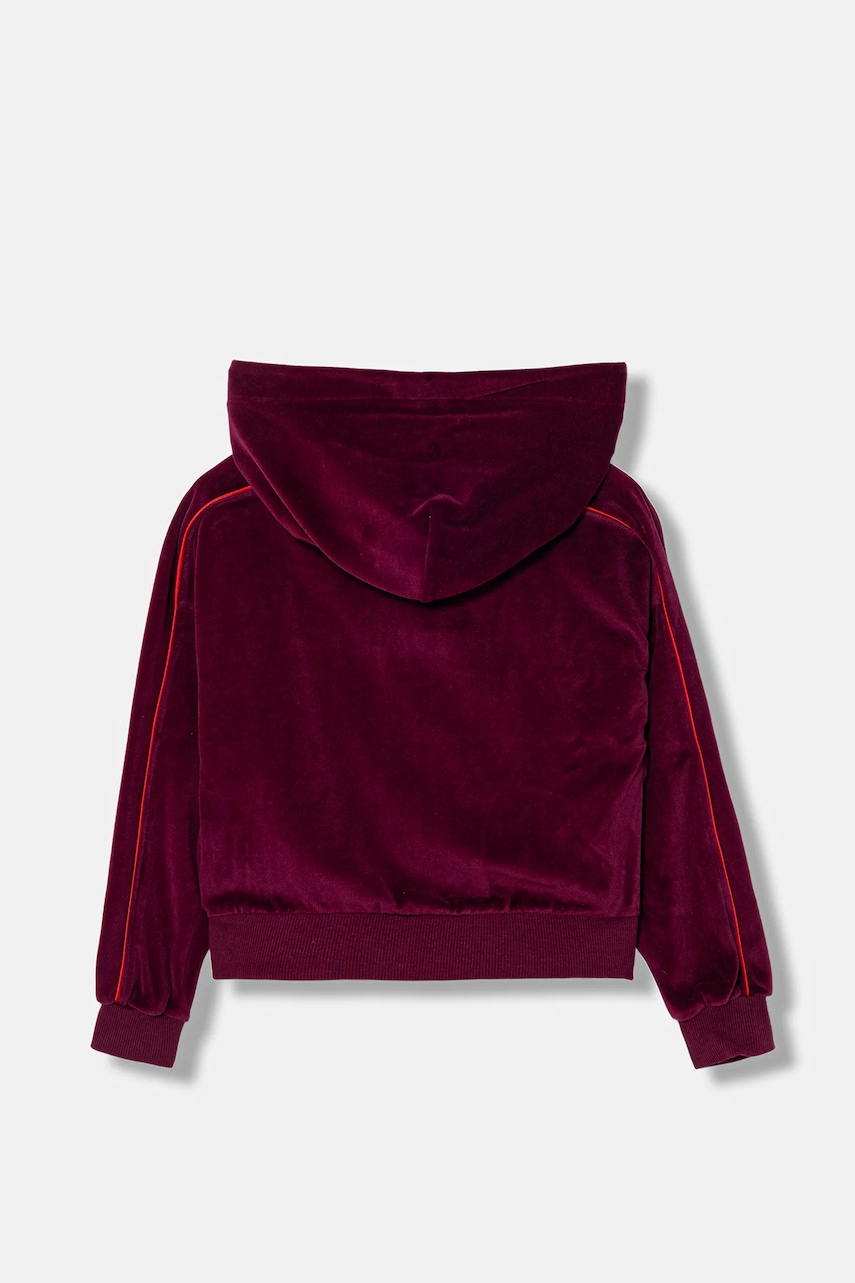 Детская кофта Calvin Klein Jeans цвет бордовый с капюшоном однотонная IG0IG03088 в Запорожье Детская кофта Calvin Klein Jeans цвет бордовый с капюшоном однотонная IG0IG03088 в Запорожье