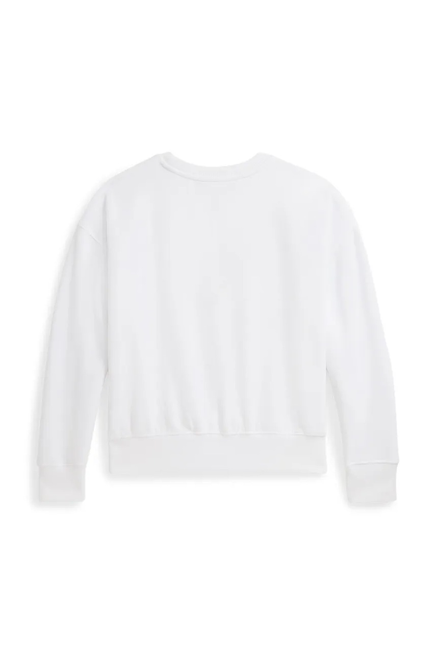 Детская кофта Polo Ralph Lauren цвет белый с принтом 313A96116003