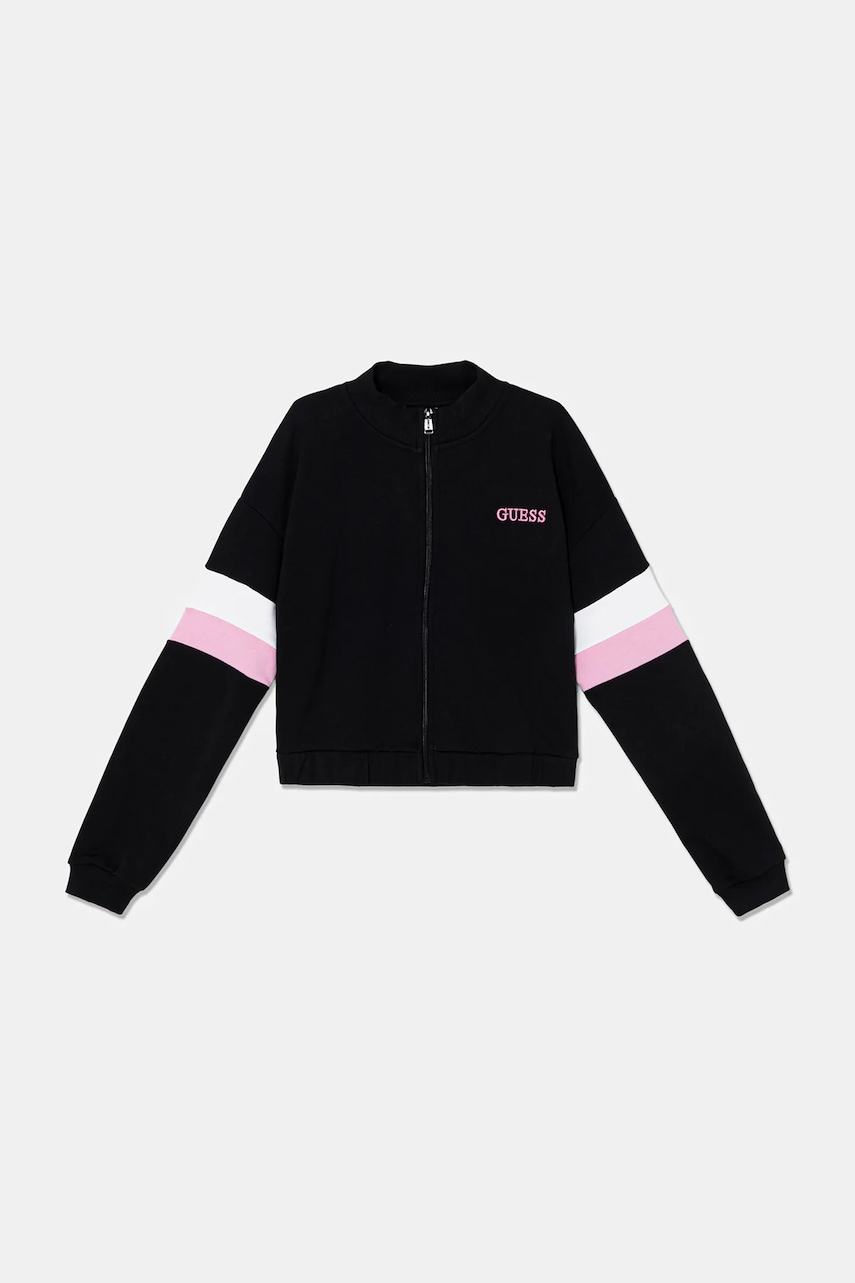 Levně Dětská bavlněná mikina Guess