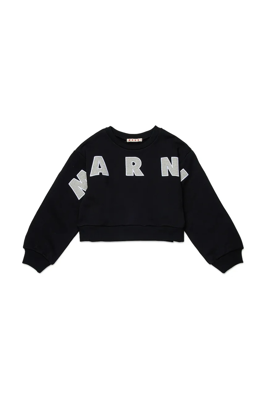 Marni hanorac de bumbac pentru copii MS220F SWEAT-SHIRT