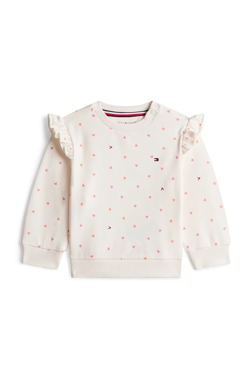 E-shop Tommy Hilfiger mikina kojenecká s bavlnou