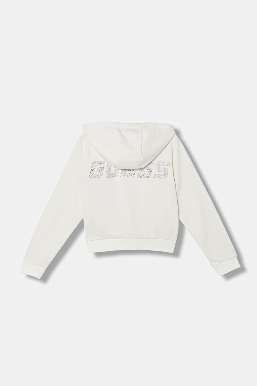 Guess кофта, яка розстібається дитяча з бавовною