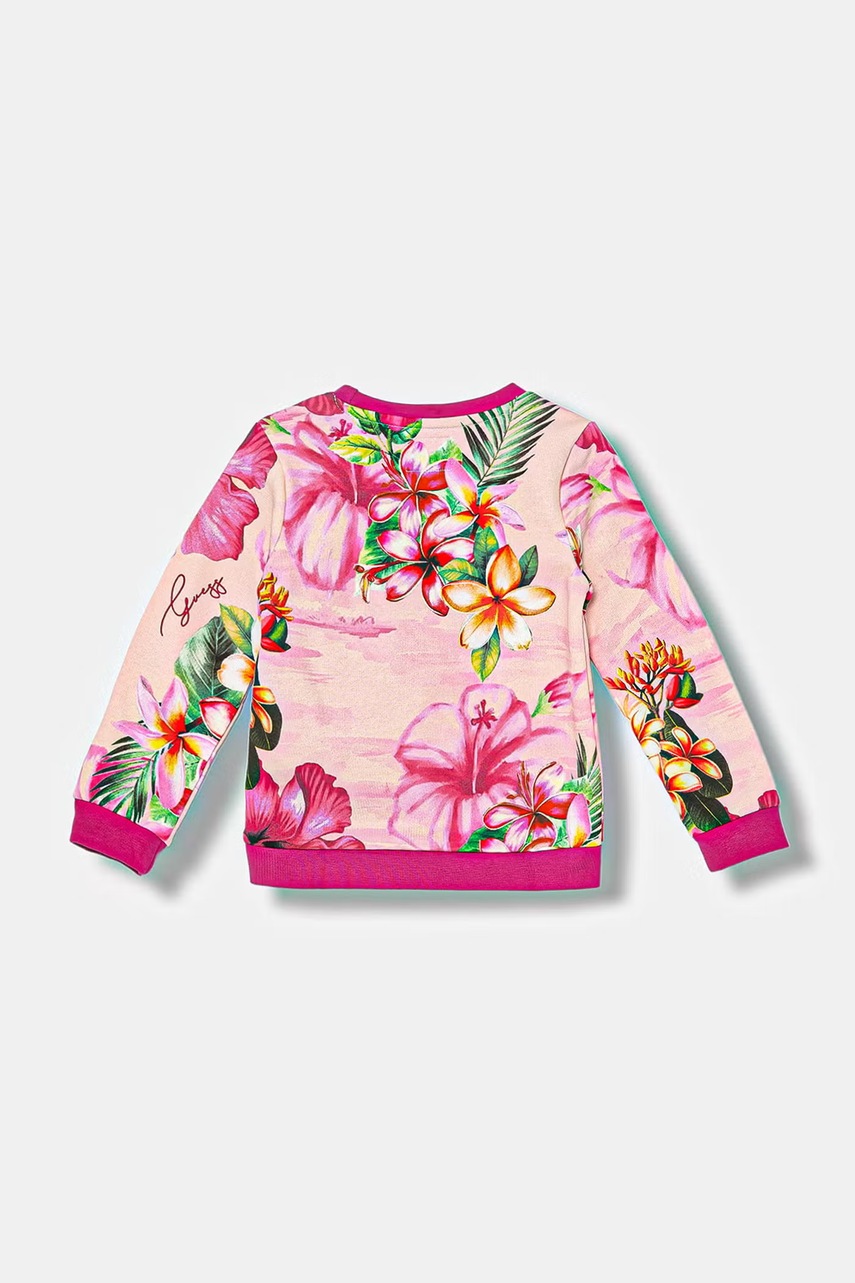 Дитяча бавовняна кофта Guess