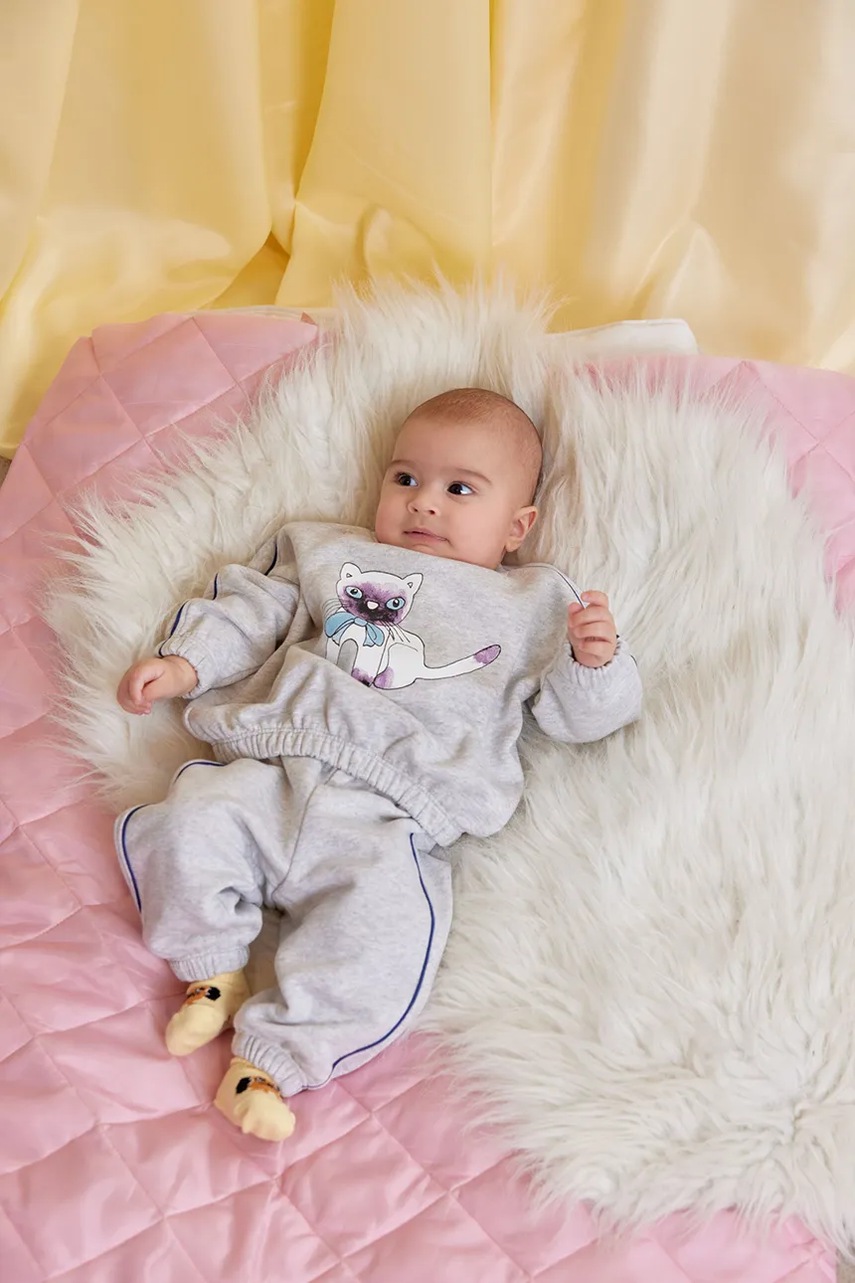 Dětská bavlněná mikina Mini Rodini Siamese (obrázek 5)