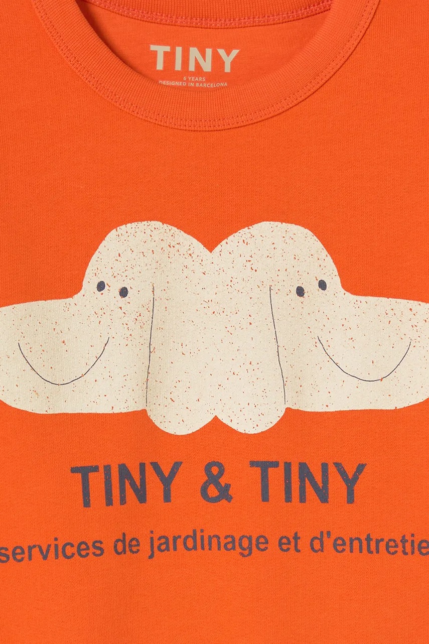 Tinycottons Dětská bavlněná mikina Tinycottons TINY&TINY GRAPHIC SWEATSHIRT (obrázek 4)