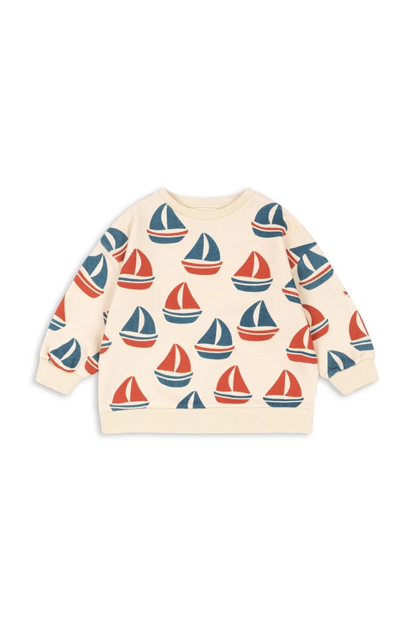 Konges SlÃ¸jd hanorac de bumbac pentru copii LOUPY LOU SWEAT SHIRT OCS