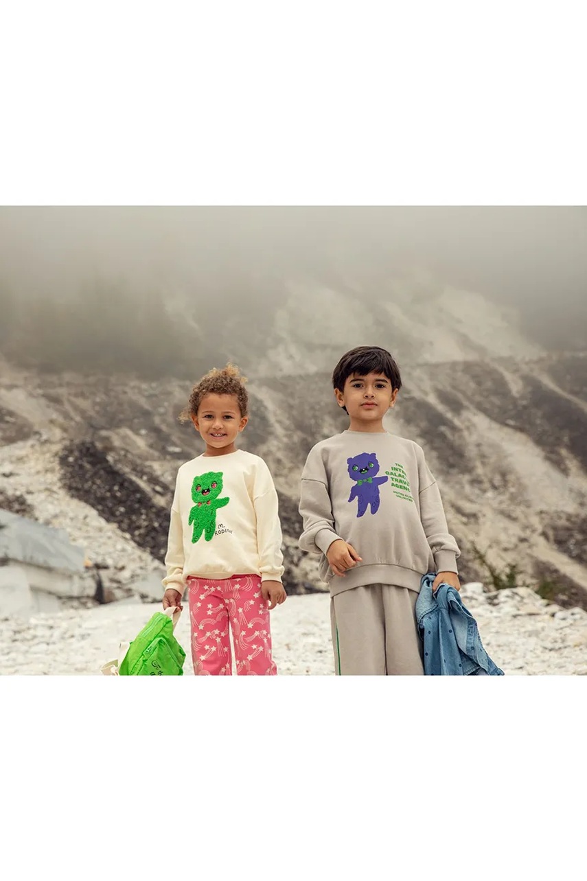 Dětská bavlněná mikina Mini Rodini Alien (obrázek 4)