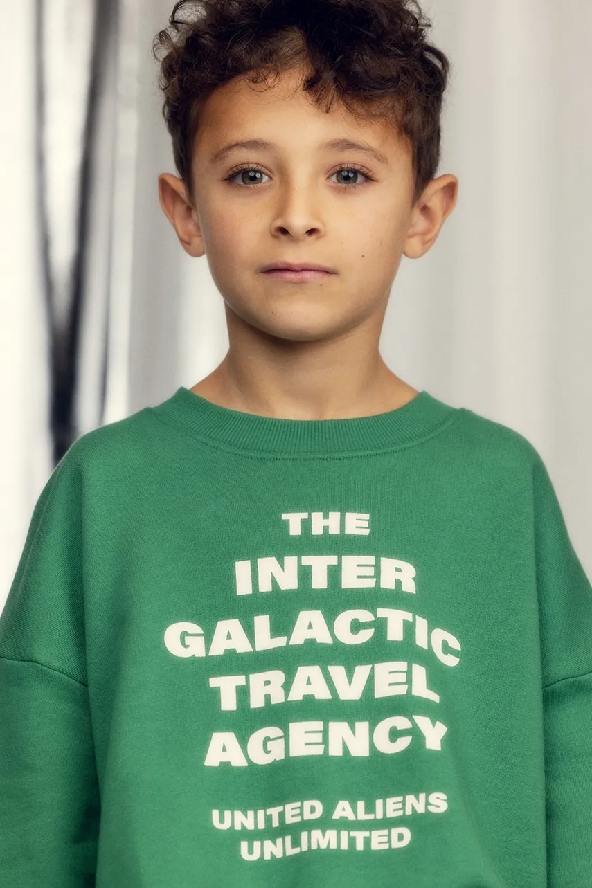 Mini Rodini hanorac de bumbac pentru copii Travel agency