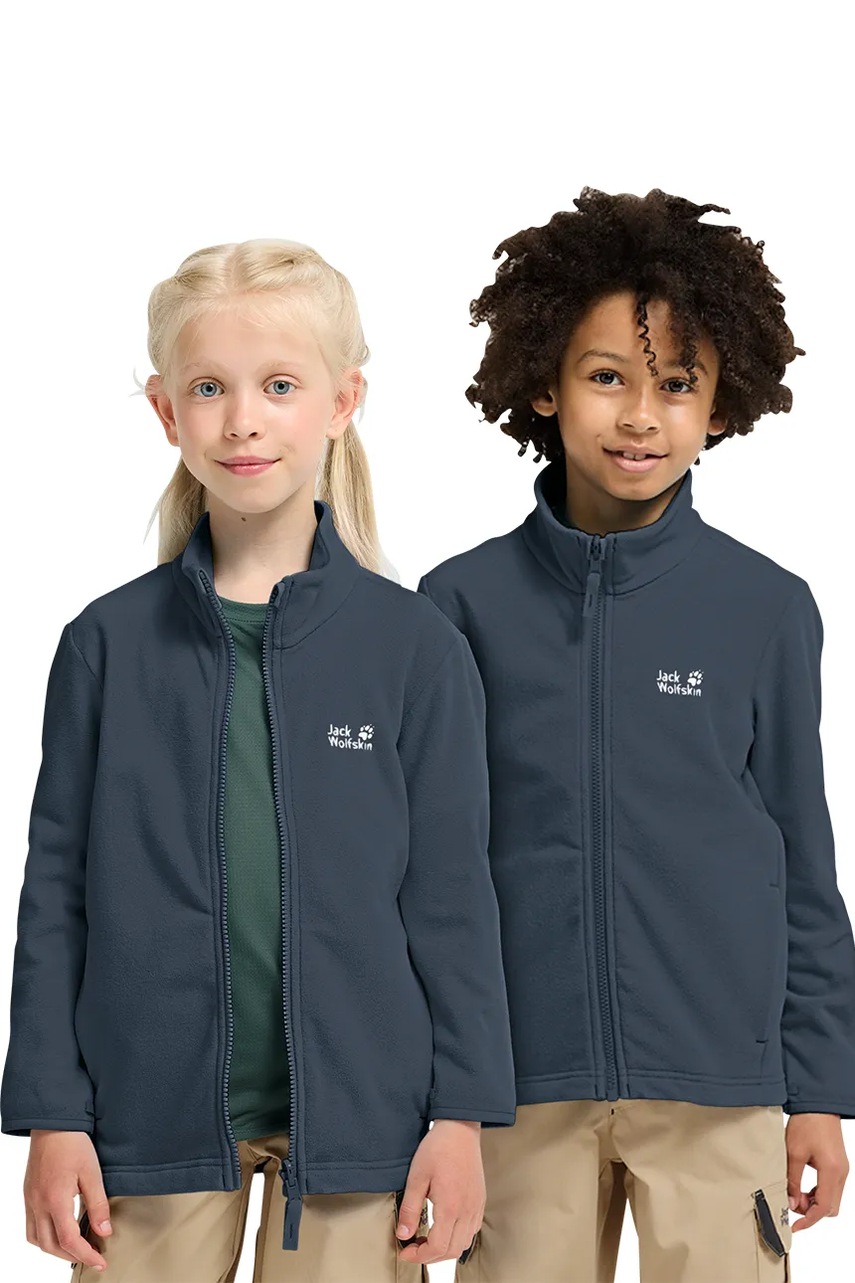 Jack Wolfskin μπλούζα fleece παιδική TAUNUS 100 FZ K