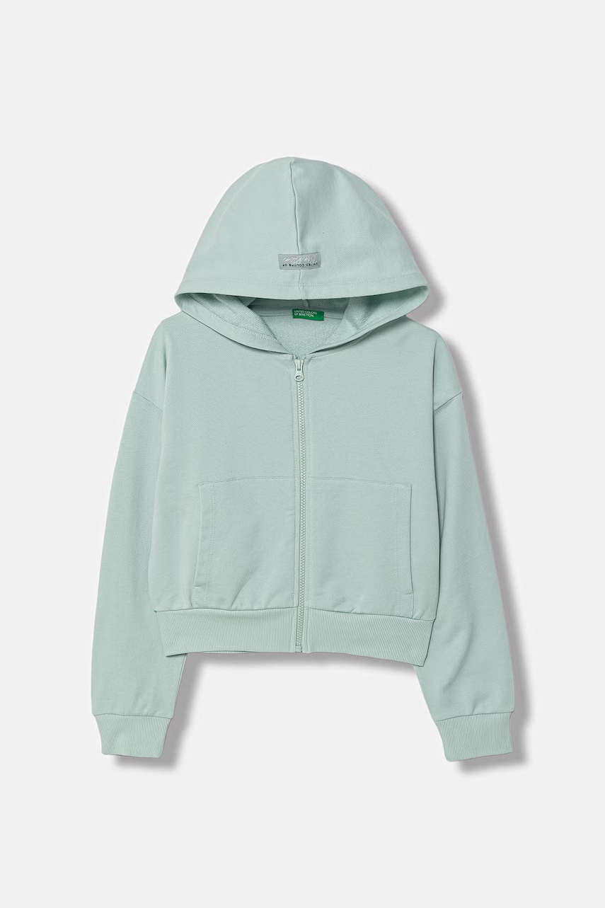 E-shop United Colors of Benetton rozepínací mikina dětská bavlněná