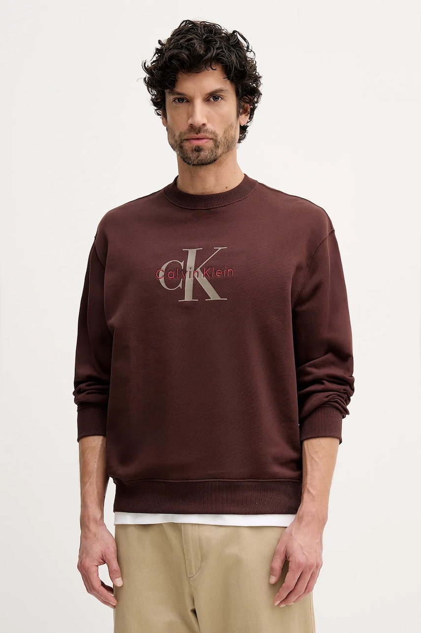 Βαμβακερή μπλούζα Calvin Klein Jeans