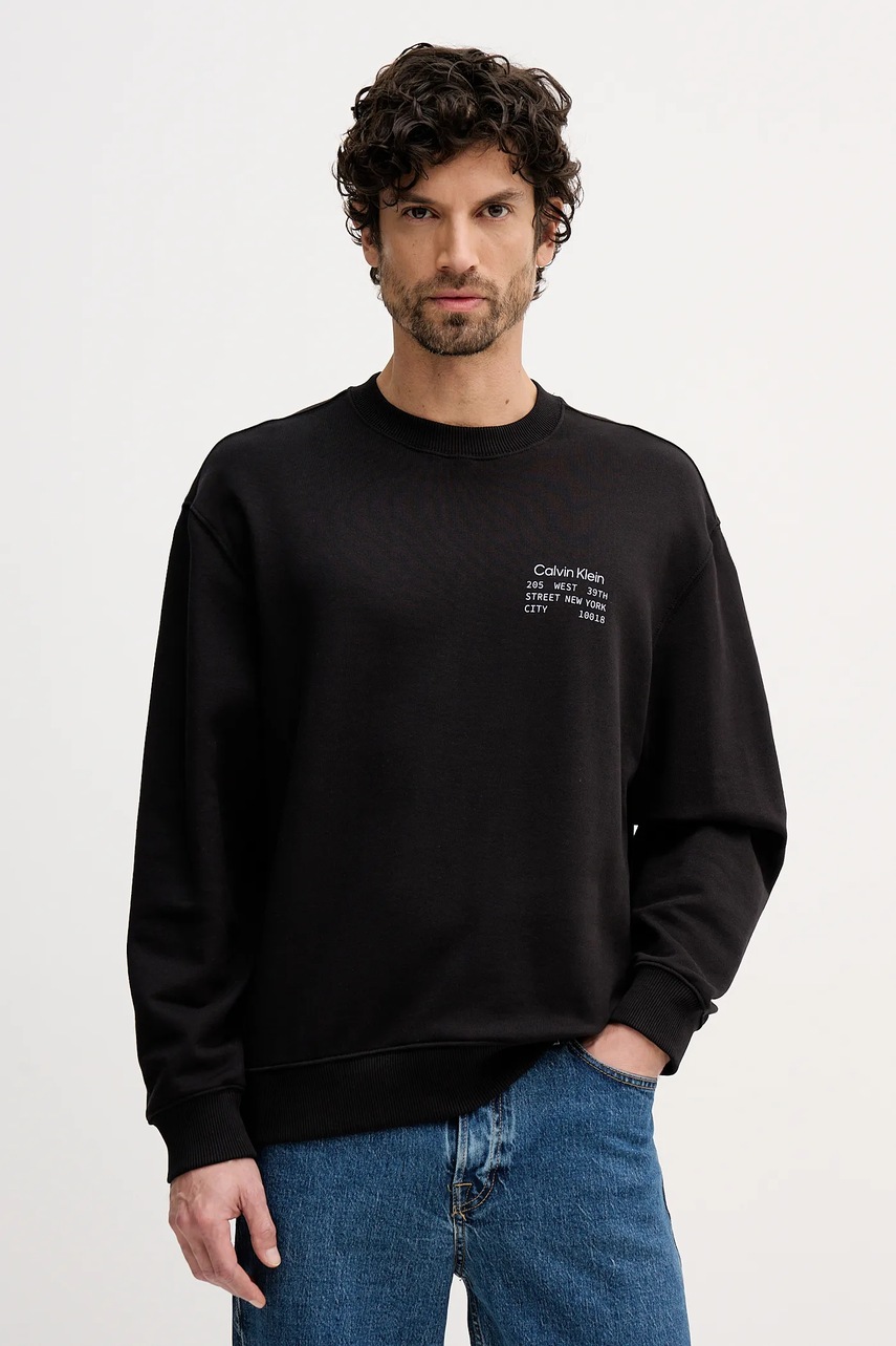 Bavlněná mikina Calvin Klein Jeans (obrázek 3)