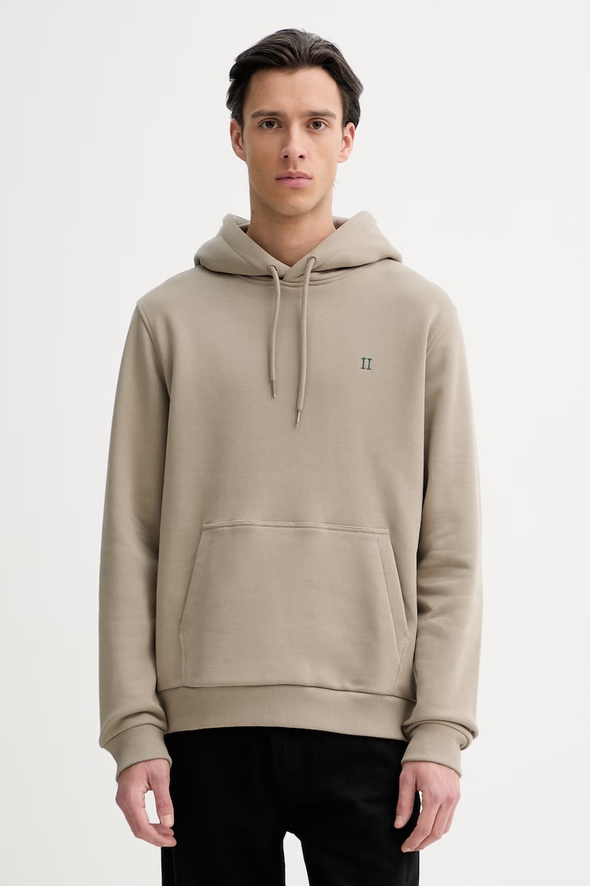 Les Deux Hanorac cu glugă bărbătesc din bumbac Norregaard