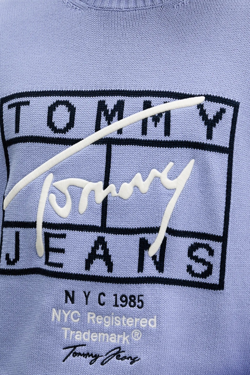 Bavlněný svetr Tommy Jeans (obrázek 5)