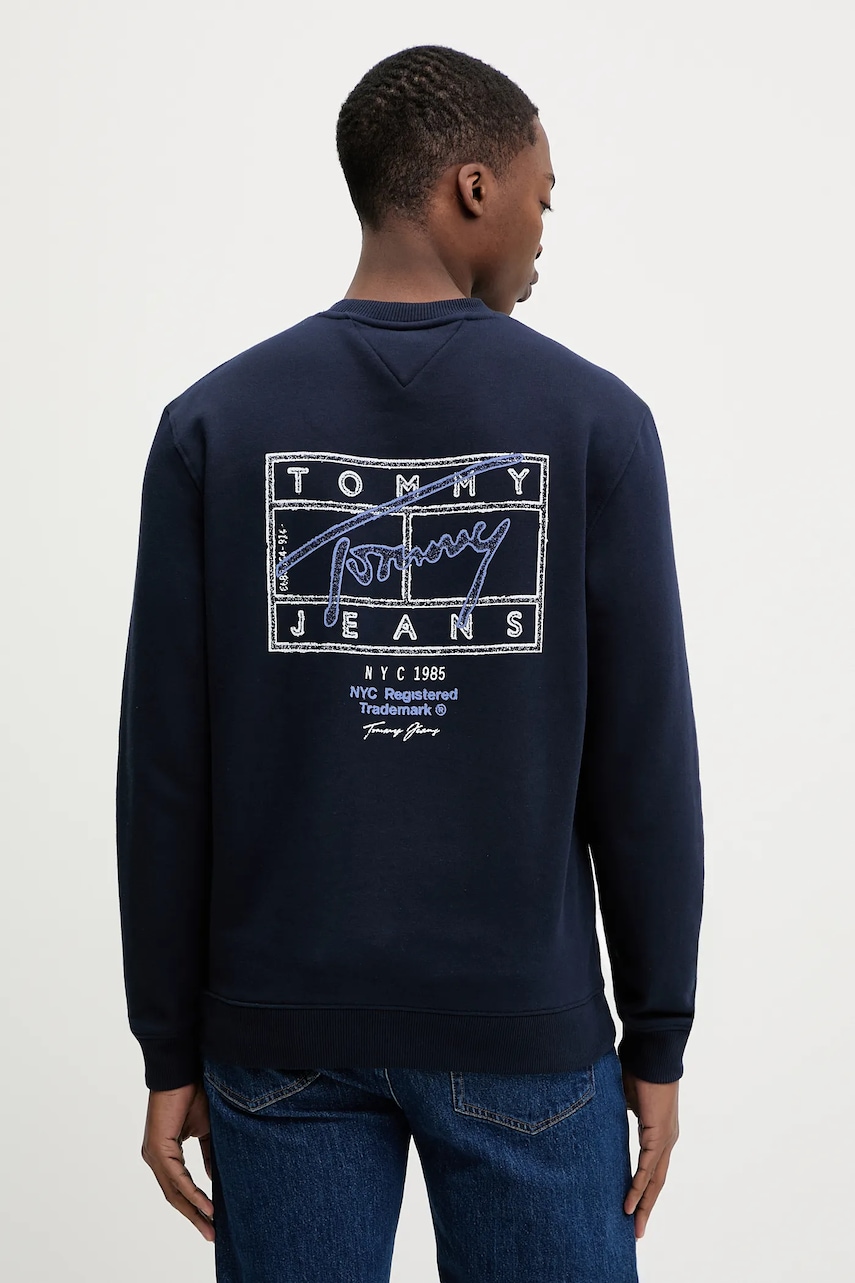 Βαμβακερή μπλούζα Tommy Jeans