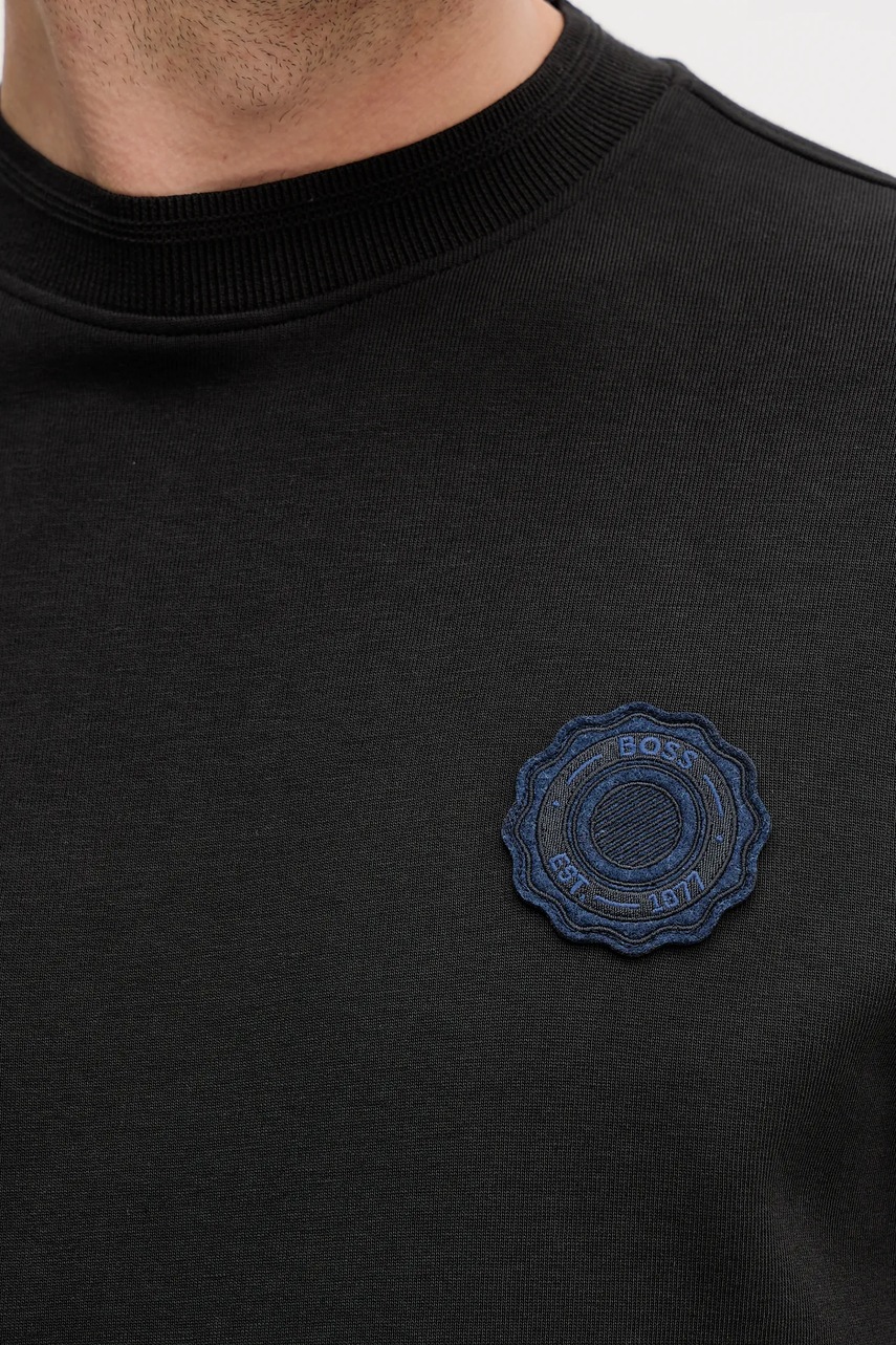 Mikina BOSS Orange We_Varsity (obrázek 5)