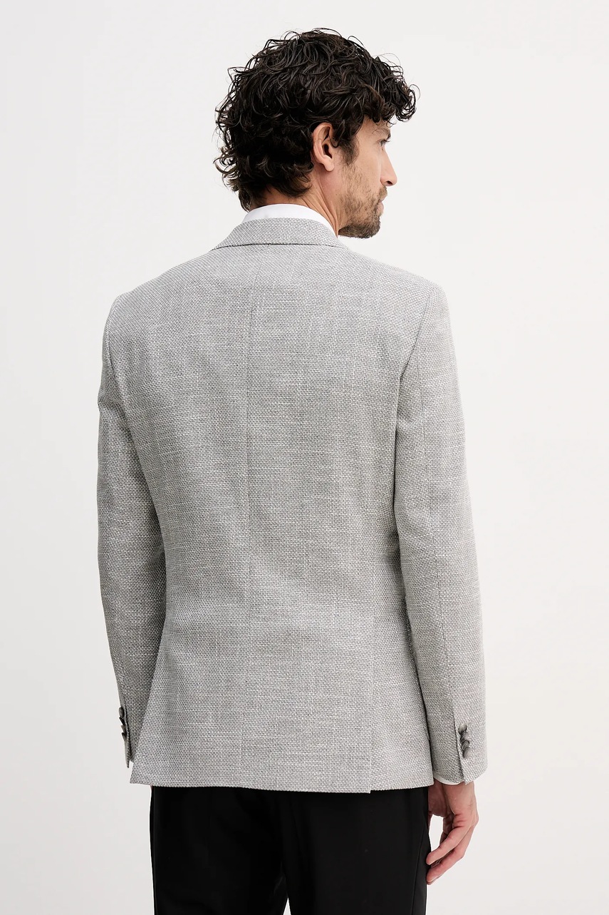 Sako s příměsí lnu BOSS H-Hutson-2PP-253 (obrázek 3)