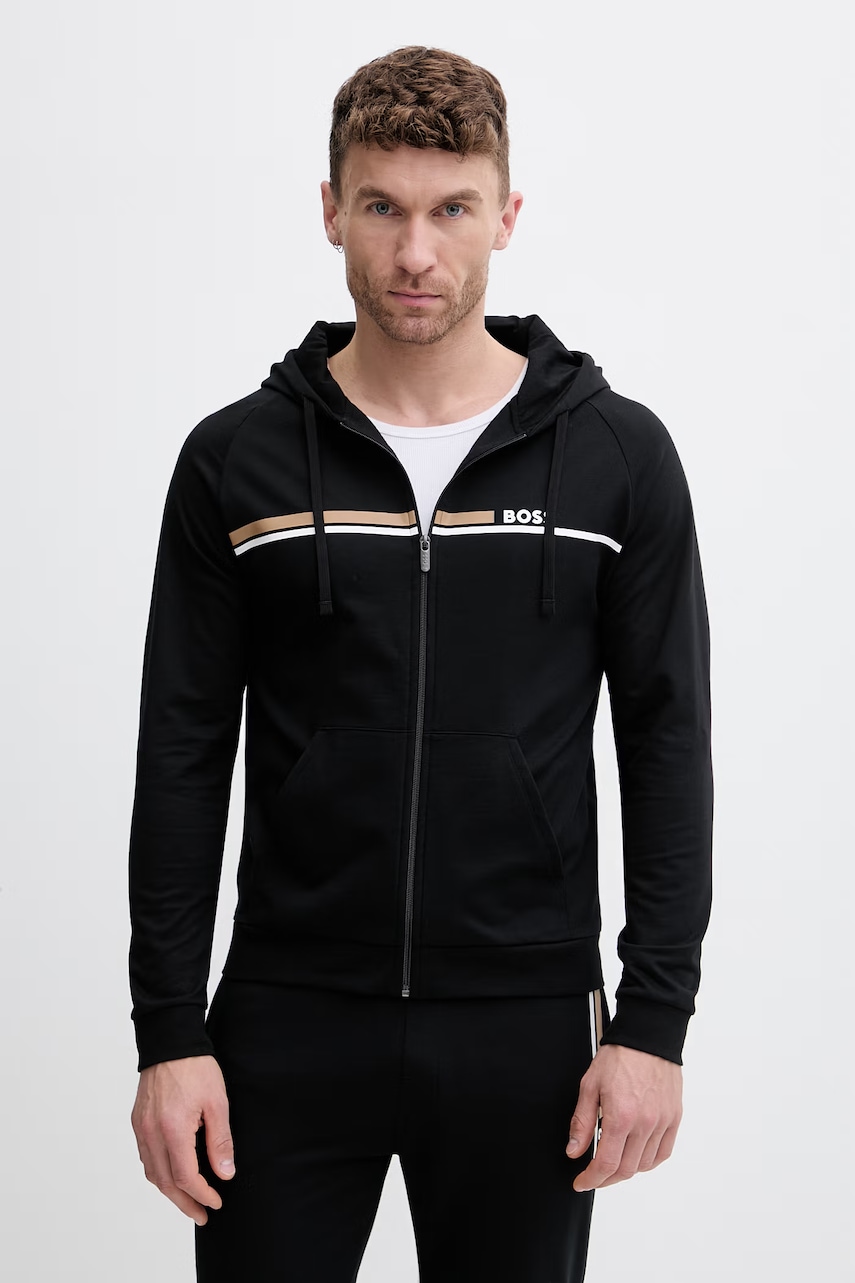 BOSS hanorac de loungewear bărbătesc din bumbac Authentic Jacket H